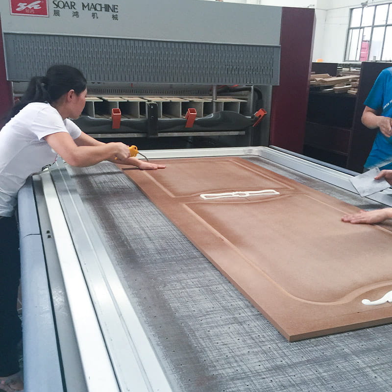 LM501 PVC Vacuum Termoforming -klæbemiddel til trædøre
